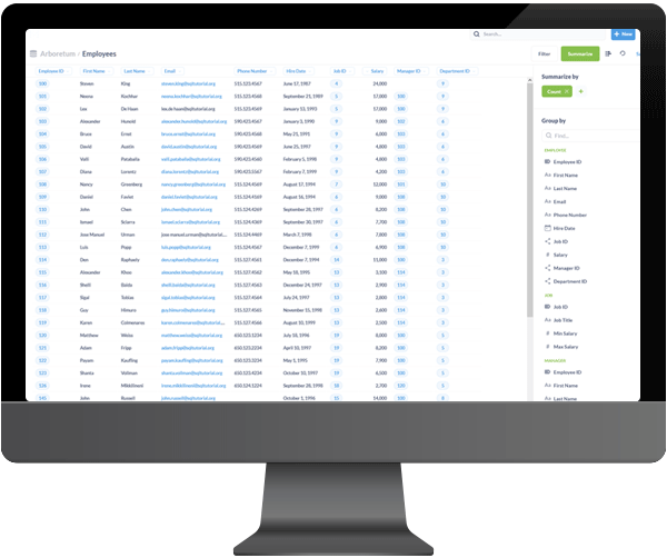 Data Warehouse Data Explorer by Open Architects